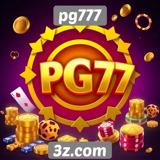 Recursos e funcionalidades do site pg777